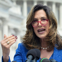 A deputada republicana María Elvira Salazar é a autora da resolução que condena políticas socialistas nos EUA Imagem referente a matéria