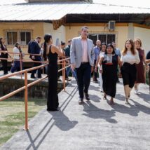 ministra Sonia Guajajara visitou a Escola de Aplicação da Universidade Federal do Pará (UFPA), que irá sediar a Aldeia COP - iniciativa que irá garantir a hospedagem de cerca de 3 mil indígenas durante a COP30