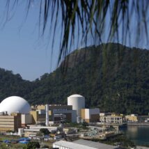 Centrais nucleares de angra 1 e 2, em 2019. Imagem referente a matéria