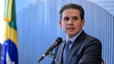 Presidente da Câmara, Hugo Motta, segurou o projeto da anistia diante da falta de acordo sobre o texto Imagem referente a matéria