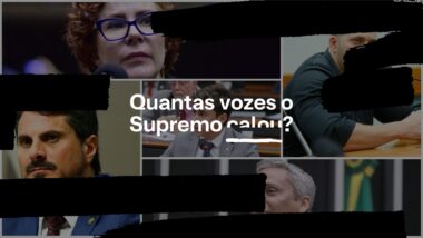 Ao menos 13 parlamentares de direita sofreram censura prévia do Judiciário nos últimos anos. Imagem referente a matéria
