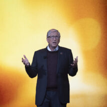 O bilionário Bill Gates, cofundador da Microsoft, investiu bilhões de sua fortuna em pautas climáticas Imagem referente a matéria