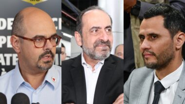 Simões e Kalil trocam de partidos, enquanto Cleitinho sofre desgaste após atrito com família Bolsonaro. Imagem referente a matéria