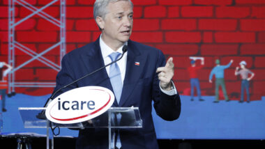 José Antonio Kast, candidato de direito à presidencia do Chile. Imagem referente a matéria