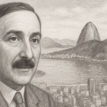 Stefan Zweig veio para o Brasil fugindo do nazismo e se apaixonou pelo país. Imagem referente a matéria