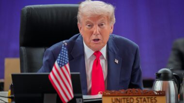 Presidente dos EUA, Donald Trump. Imagem referente a matéria