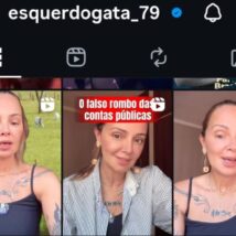 refeitura de Ribeirão Preto (SP) anunciou nesta quarta-feira (29) que iniciou um processo administrativo disciplinar (PAD) para demitir Aline Bardy Dutra, que se chama nas redes sociais de “Esquerdogata”. Imagem referente a matéria