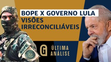 Programa Última Análise desta quinta-feira (30) debate a respeito de versões inconciliáveis entre polícia e governo federal sobre megaoperação do Rio de Janeiro. Imagem referente a matéria