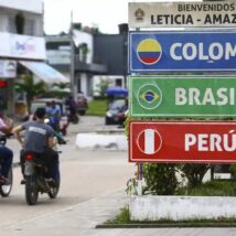 Tríplice fronteira entre Brasil, Colômbia e Peru, local por onde passava o carregamento de drogas controlado por Cleiton Souza da Silva Imagem referente a matéria