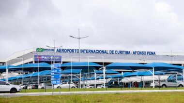 Nova pista do aeroporto Afonso Pena terá 3 mil metros de comprimento. Imagem referente a matéria