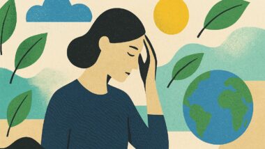 A preocupação excessiva com os efeitos das mudancas climáticas são a base da “ecoansiedade”. Imagem referente a matéria