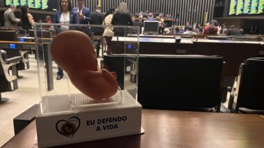 A Câmara dos Deputados aprovou urgência do PDL que susta efeitos de norma do Conanda que permite aborto em crianças sem presença dos pais. Imagem referente a matéria