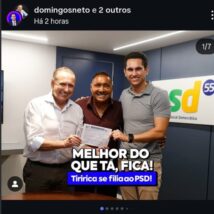 Tiririca mudou do PL para o PSD de Kassab e de São Paulo pelo Ceará. Imagem referente a matéria