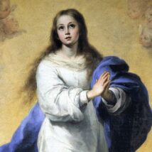 Detalhe da “Imaculada Conceição do El Escorial”, de Bartolomé Esteban Murillo. Imagem referente a matéria