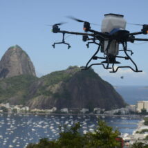 O projeto ganhou tração após virem a público vídeos de um drone controlado por criminosos durante uma megaoperação policial no Rio de Janeiro, Imagem referente a matéria