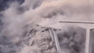 Ponte desaba parcialmente na China meses após inauguração Imagem referente a matéria