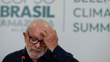 Lula voltou a Belém, nos últimos dias, para pressionar as negociações das propostas do governo. Imagem referente a matéria
