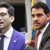 Kim Kataguiri e Jorge Messias.