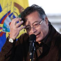 O presidente da Colômbia, Gustavo Petro, foi sancionado por financiamento irregular em sua campanha de 2022 Imagem referente a matéria