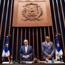 Senadores da República Dominicana durante votação do Código Penal, em 2023: sem espaço para o aborto. Imagem referente a matéria