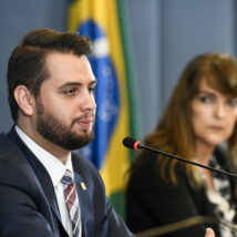 Filipe Martins, ex-assessor da Presidência da República para assuntos internacionais, na gestão do ex-presidente Jair Bolsonaro (PL).