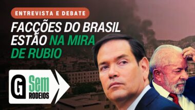 Governo brasileiro se recusa a classificar CV e PCC como terroristas, ignorando alerta dos EUA sobre narcoterrorismo internacional. Imagem referente a matéria