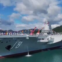 A China inaugurou seu terceiro porta-aviões, em Fujian, considerado o mais avançado da Marinha chinesa Imagem referente a matéria