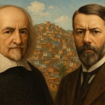 As favelas dominadas pelo tráfico no Rio de Janeiro são um retrato contemporâneo trágico do que Thomas Hobbes chamou, em “Leviatã”. Imagem referente a matéria